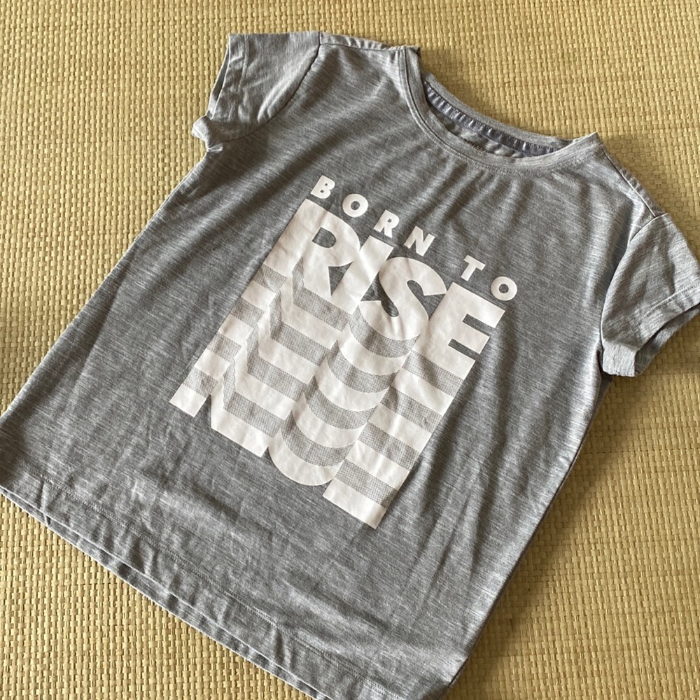 Athleta Girl Born to Rise T-Shirt Size 8-10